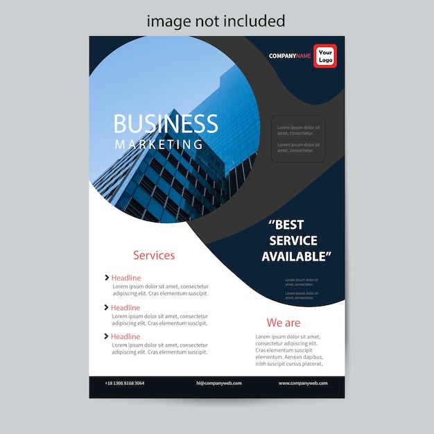 PSD Corporate Business Flyer Template