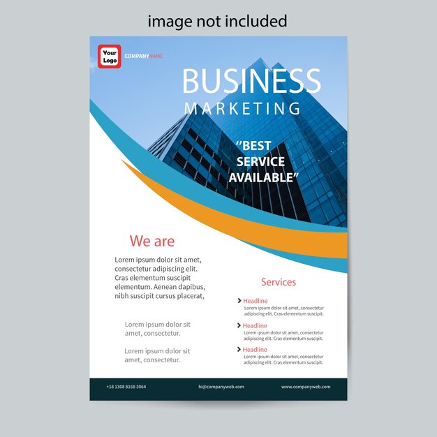 PSD Corporate Business Flyer Template