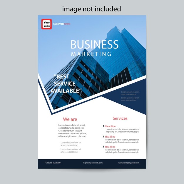 PSD Corporate Business Flyer Template