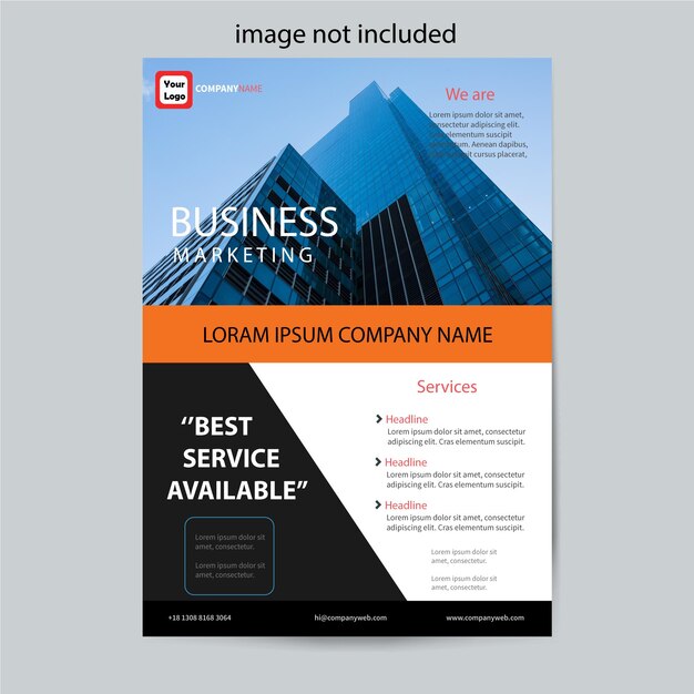 PSD Corporate Business Flyer Template