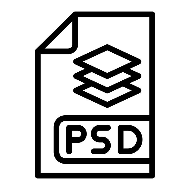 Vector psd file vector icon design illustration