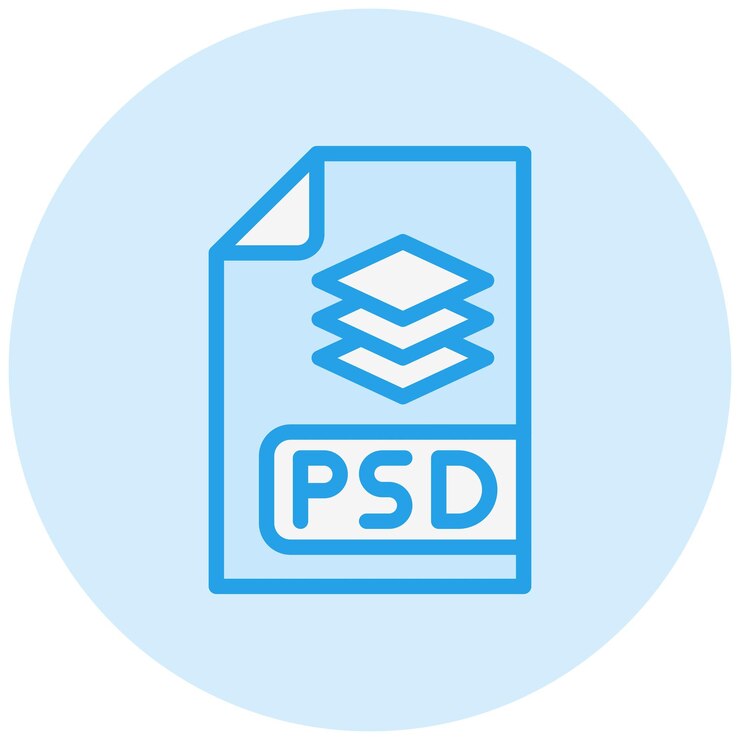 Vector psd file vector icon design illustration