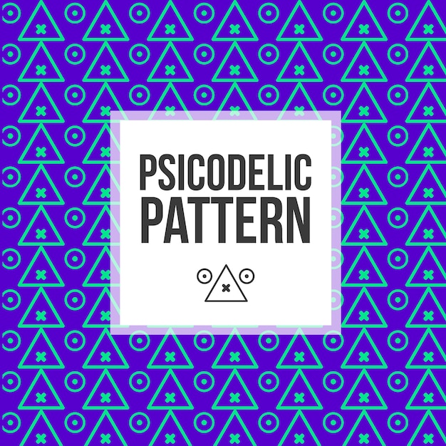 Vector psicodelic pattern