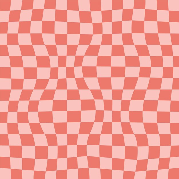 psychedelic checkerboard poster