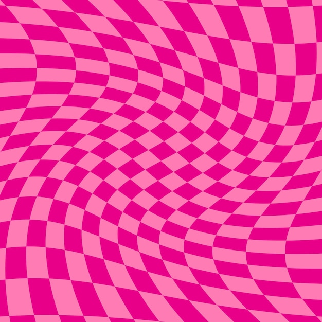 Psychedelic geometric pattern with squares