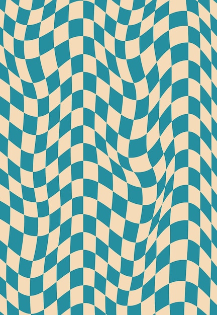 Psychedelic geometric pattern with squares