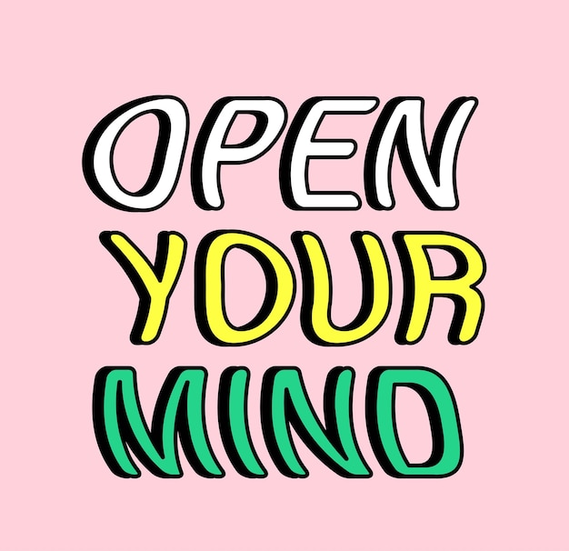 Psychedelic open your mind