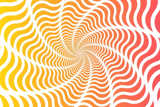 Psychedelic optical illusion background