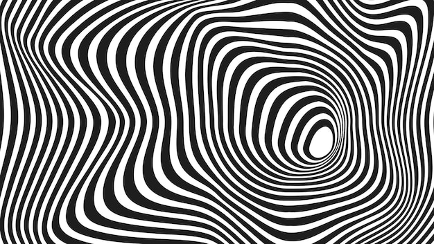 Psychedelic optical illusion background