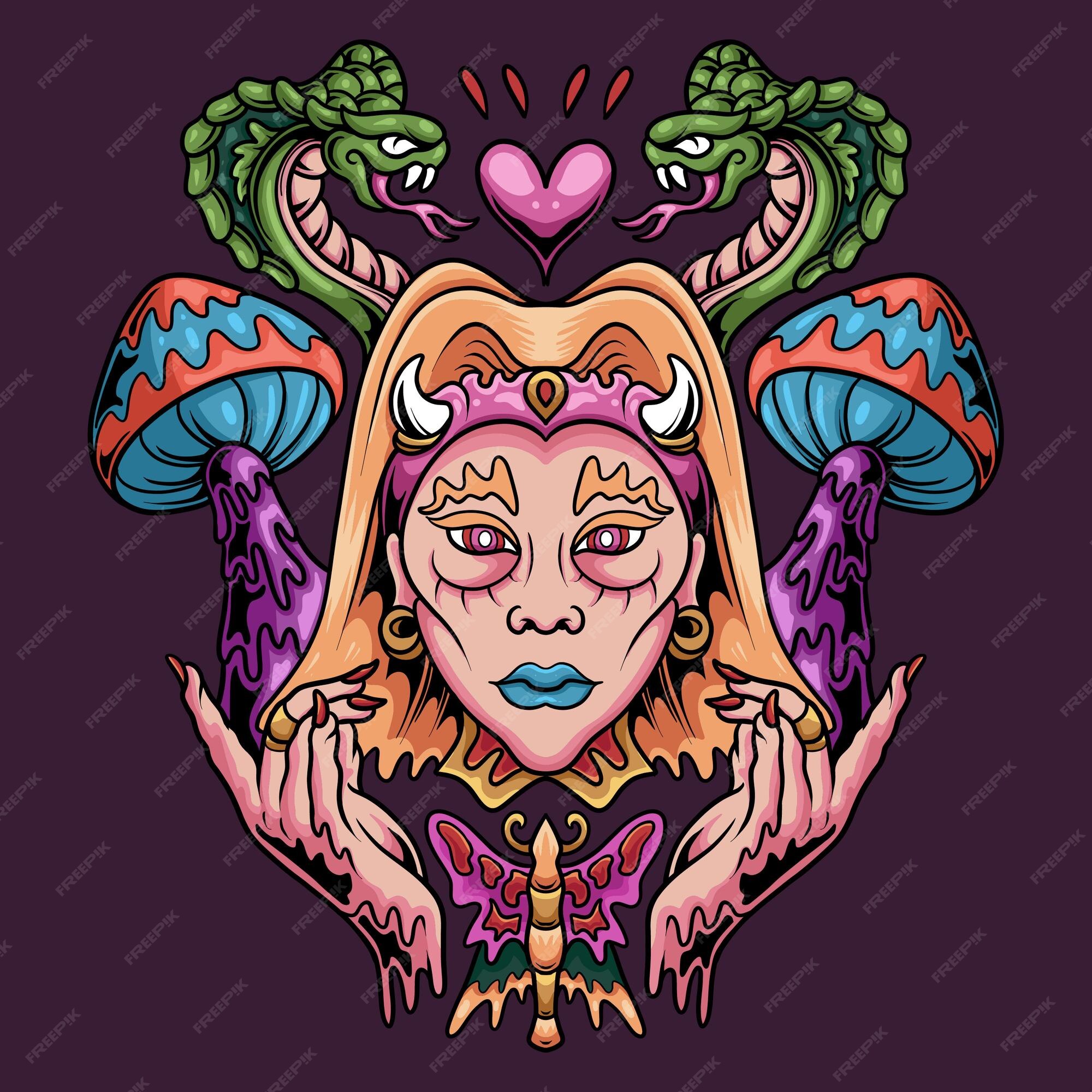 Psychedelic Snake
