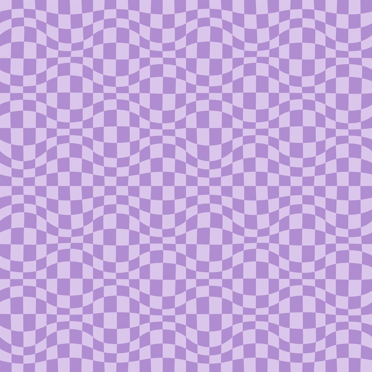 Psychedelische schaakbord poster