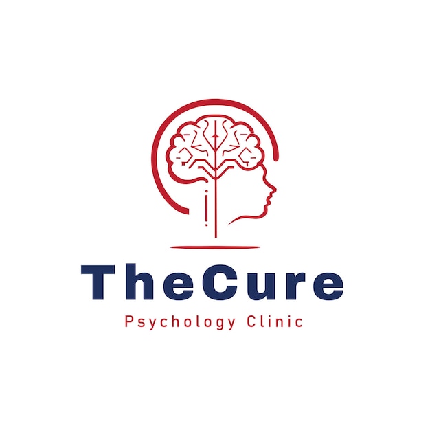 Psychology Vector Logo Design