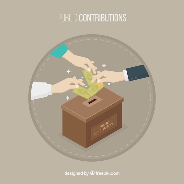 Public contributions concept