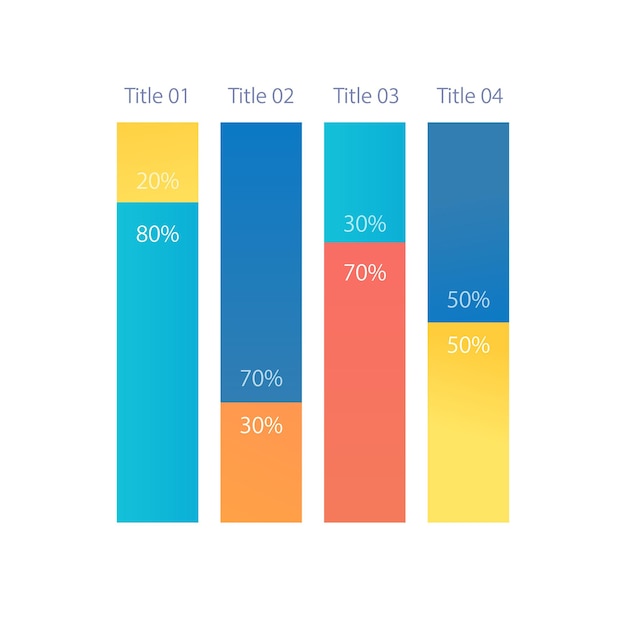 Public opinion research infographic chart design template