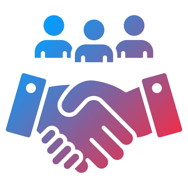 Public Relations icoon vector afbeelding Kan worden gebruikt voor Internet Marketing Service