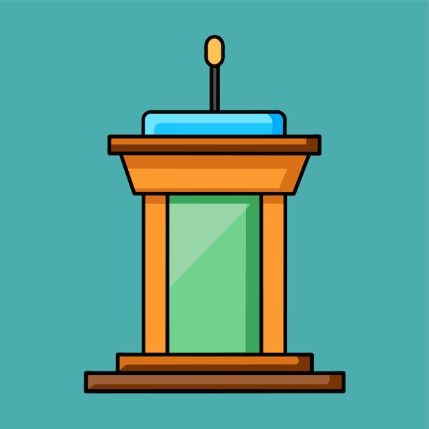 Public speaking or presentation or seminar stage