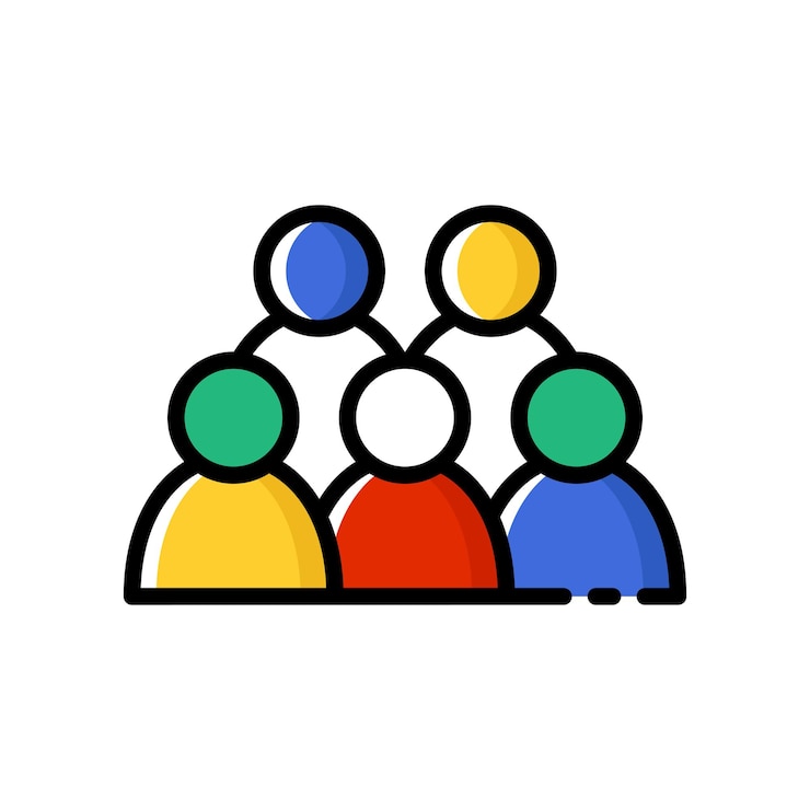 Vector publiek vectorillustratie groep mensen pictogram bioscoop auditorium