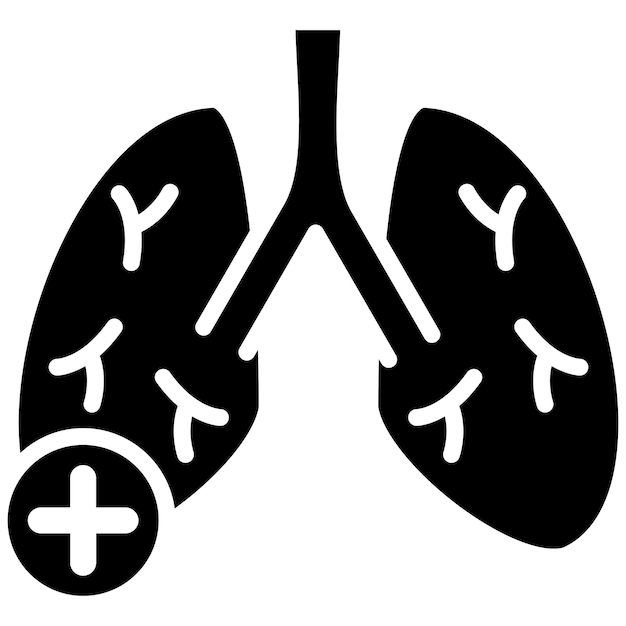 Pulmonology Vector Illustration Style