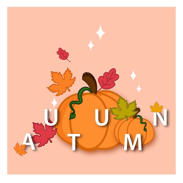 Vector pumkins halloween