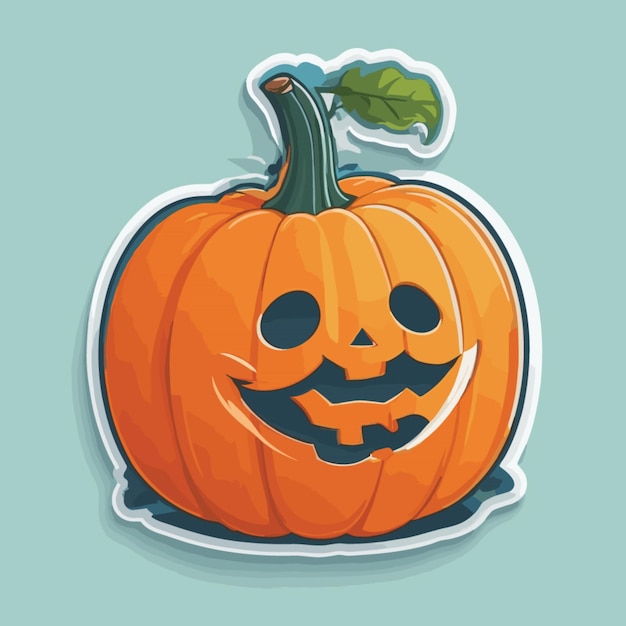 Vector pumpkin cartoon vector