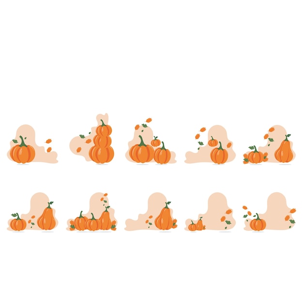 Pumpkin Flat Illustration