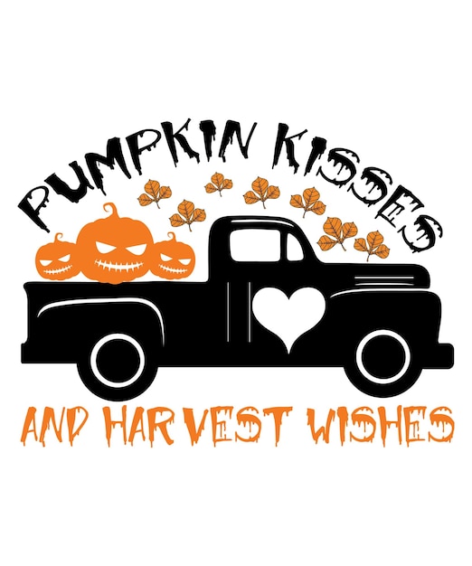 Pumpkin Kisses and Harvest Wishes