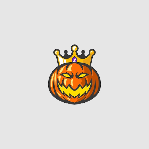 Vector pumpkin koning