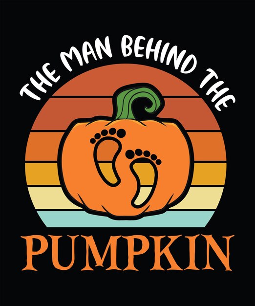 Pumpkin love Tshirt Design