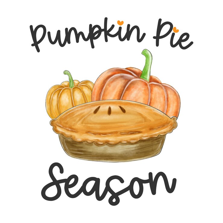Pumpkin pie season quote.
