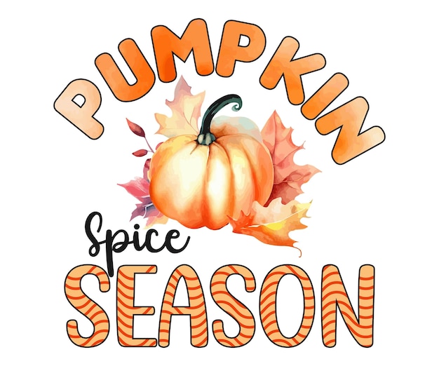 Premium Vector Pumpkin spice season