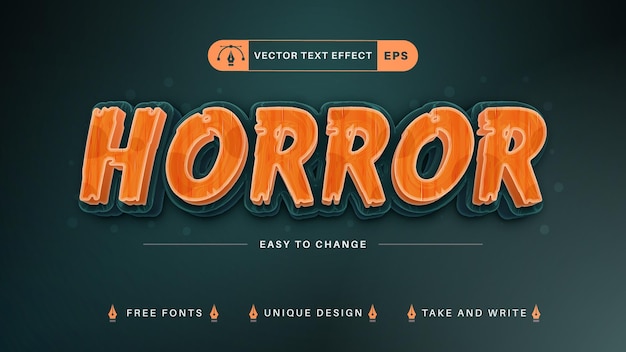 Pumpkin Sticker Editable Text Effect, Font Style