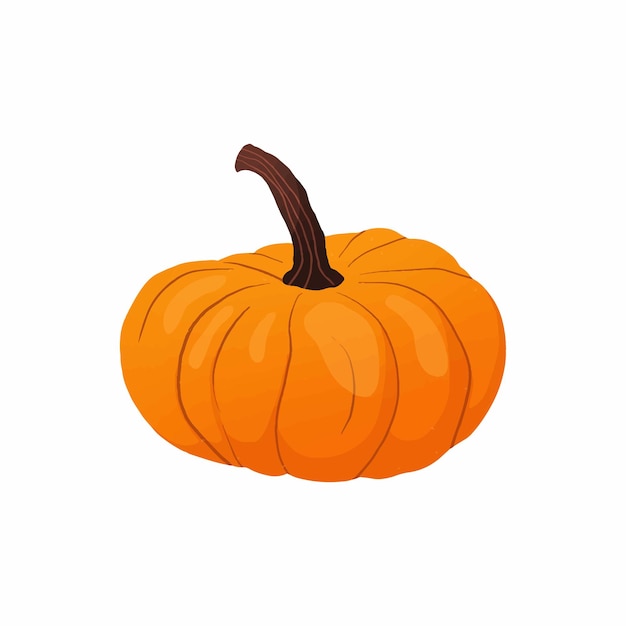 Pumpkin Vector Colorful Design