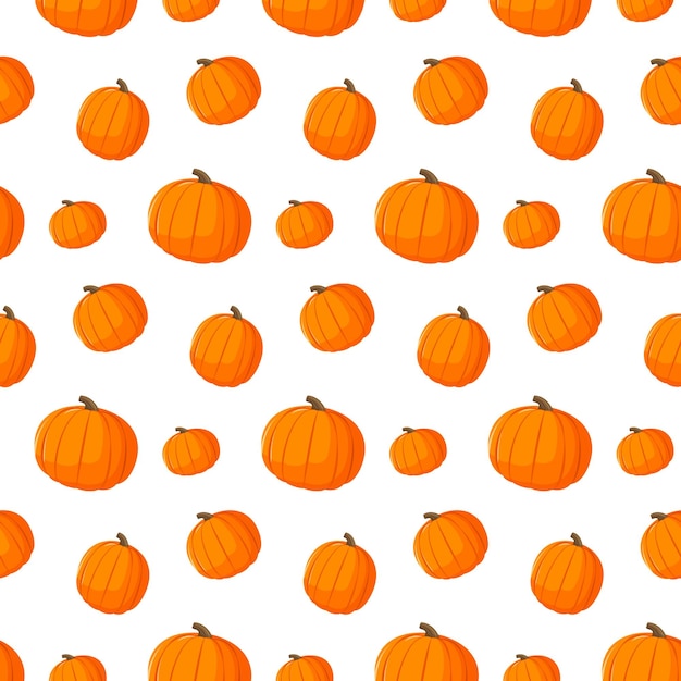 Vector pumpkinseamless