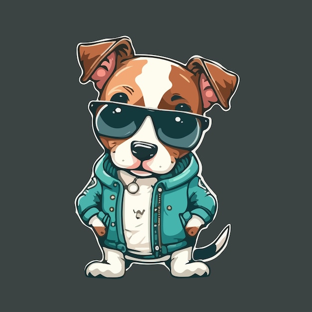 Puppy Vector illustration for tshirt design