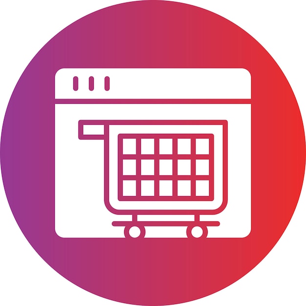 Vector purchase icon style