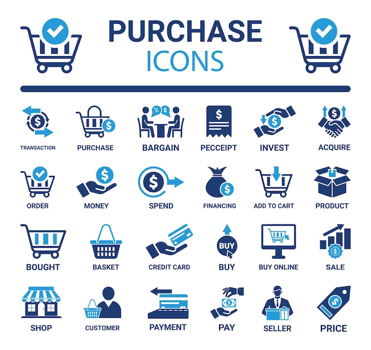 Purchase Icons Set