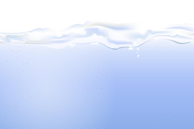 Vector pure water surface texture