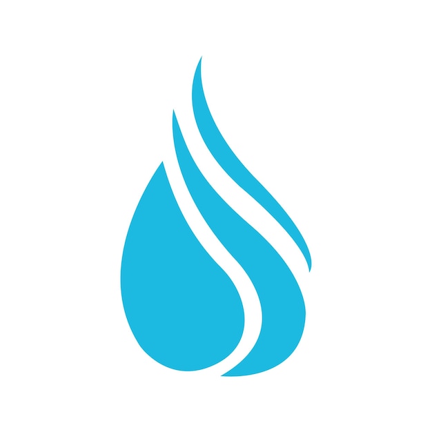 Purity and Elegance of Water in a Logo