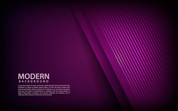 Purple 3d overlap paper background