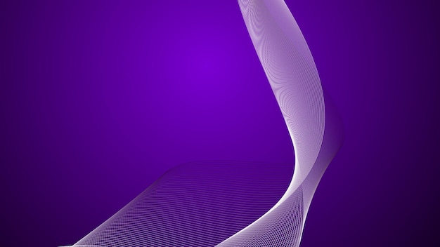 Вектор Фиолетовое абстрактное фоновое обои векторное изображение с кривой линией для фона или презентации