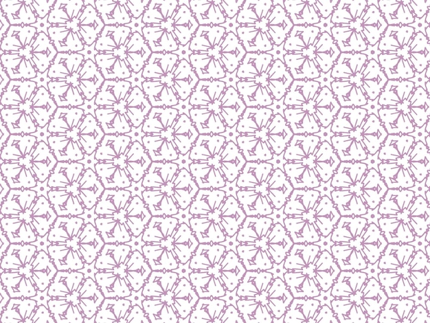 Vector purple abstract mandala or ikat wallpaper pattern background