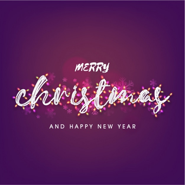 Purple background for christmas