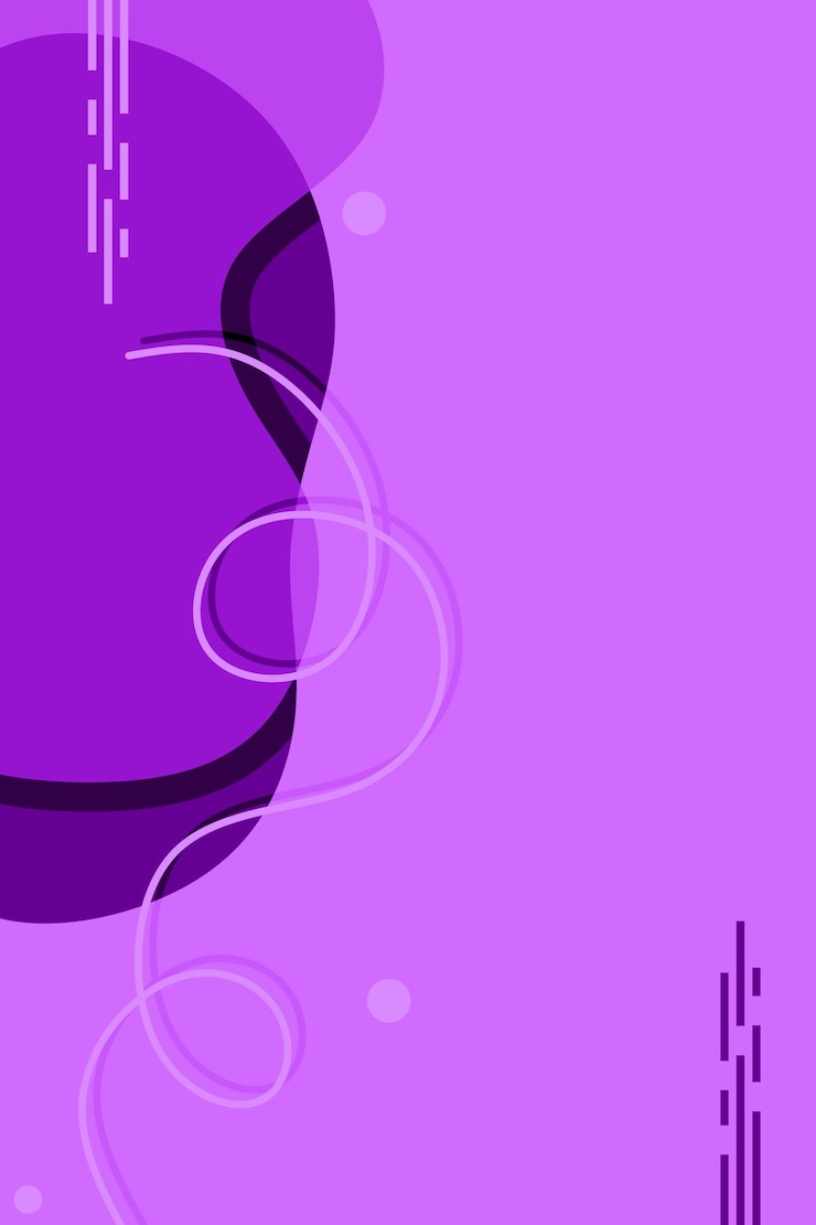 Purple background with a circle and the word love on it
