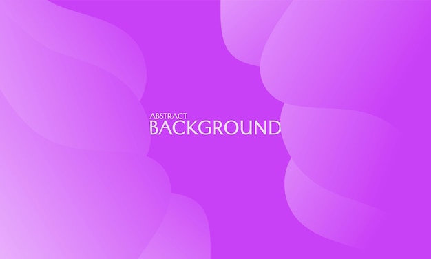 Purple background with curved pattern flat design for poster website flyer