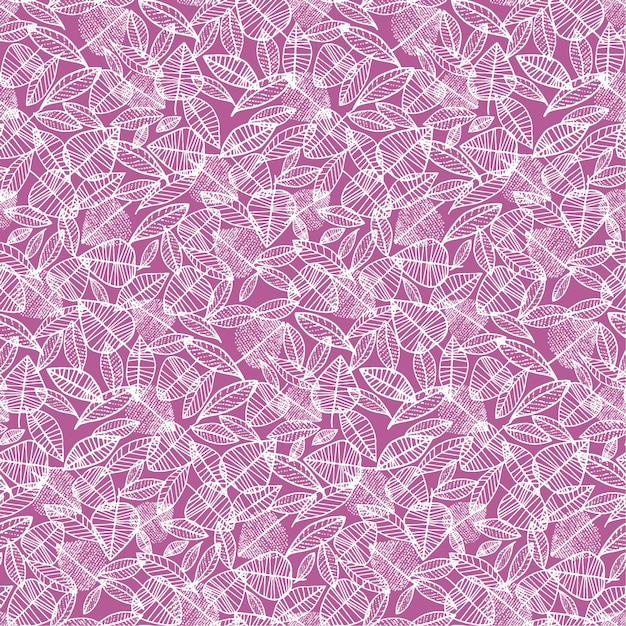 Фиолетовый фон с узором из цветов