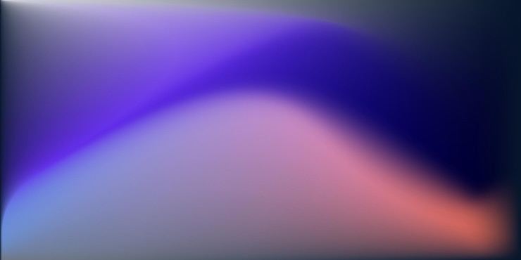 Vector a purple and blue gradient background with a purple and pink line