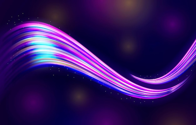 a purple and blue swirl is shown with purple and blue streaks
