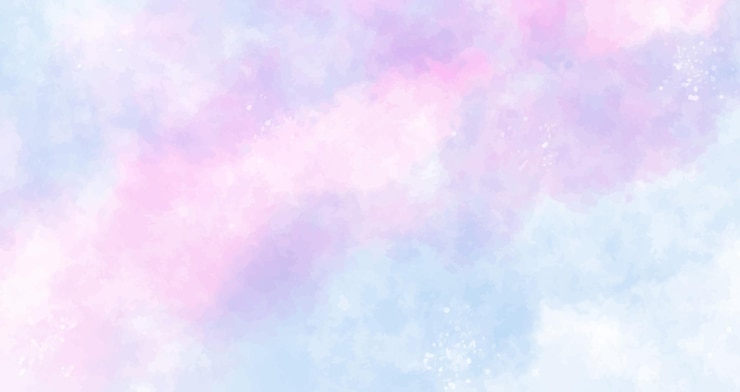 Vector 紫青の水彩画の背景