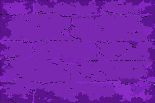 Vettore consistenza di sfondo della parete di mattoni viola