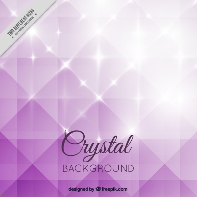 Vector purple bright crystal background